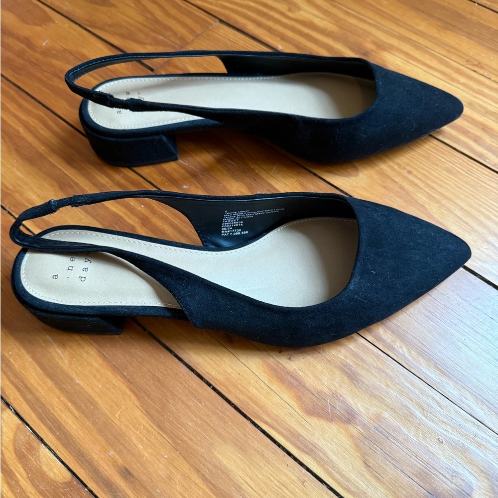 Target Black Slingback Heels